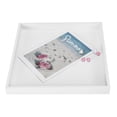 thumbnail image 2 of Dekaim Storage Tray, Multi-purpose Desktop Storage Organizer Valet Tray for Jewelry Food Cosmetics White, 2 of 8
