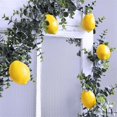 thumbnail image 6 of 60 Pcs Artificial Lemons Fake Lemons Faux Lemons Fruits in Yellow 3 Inch Long x 2 Inch Wide, 6 of 6