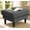 Gray, variant on Welzona 24" Ottoman Bench, Comfy Velvet Footstool Ottomans for Sofa, Beige