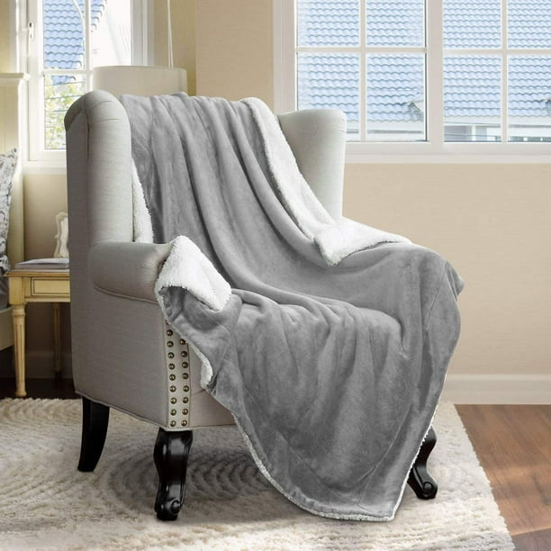 Grey blanket walmart hotsell
