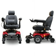 EWheels EW-M48 Medical Travel Mobility Power Electric Wheelchair Red