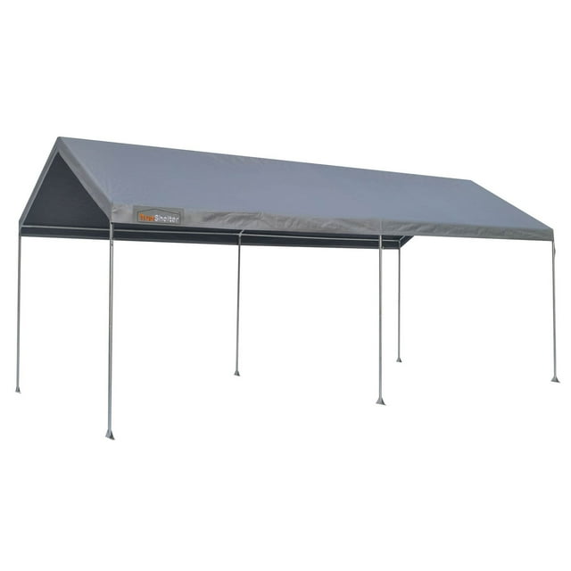 True Shelter Auvent de Voiture Portable Protection Tous Temps 10 x 20 Pieds