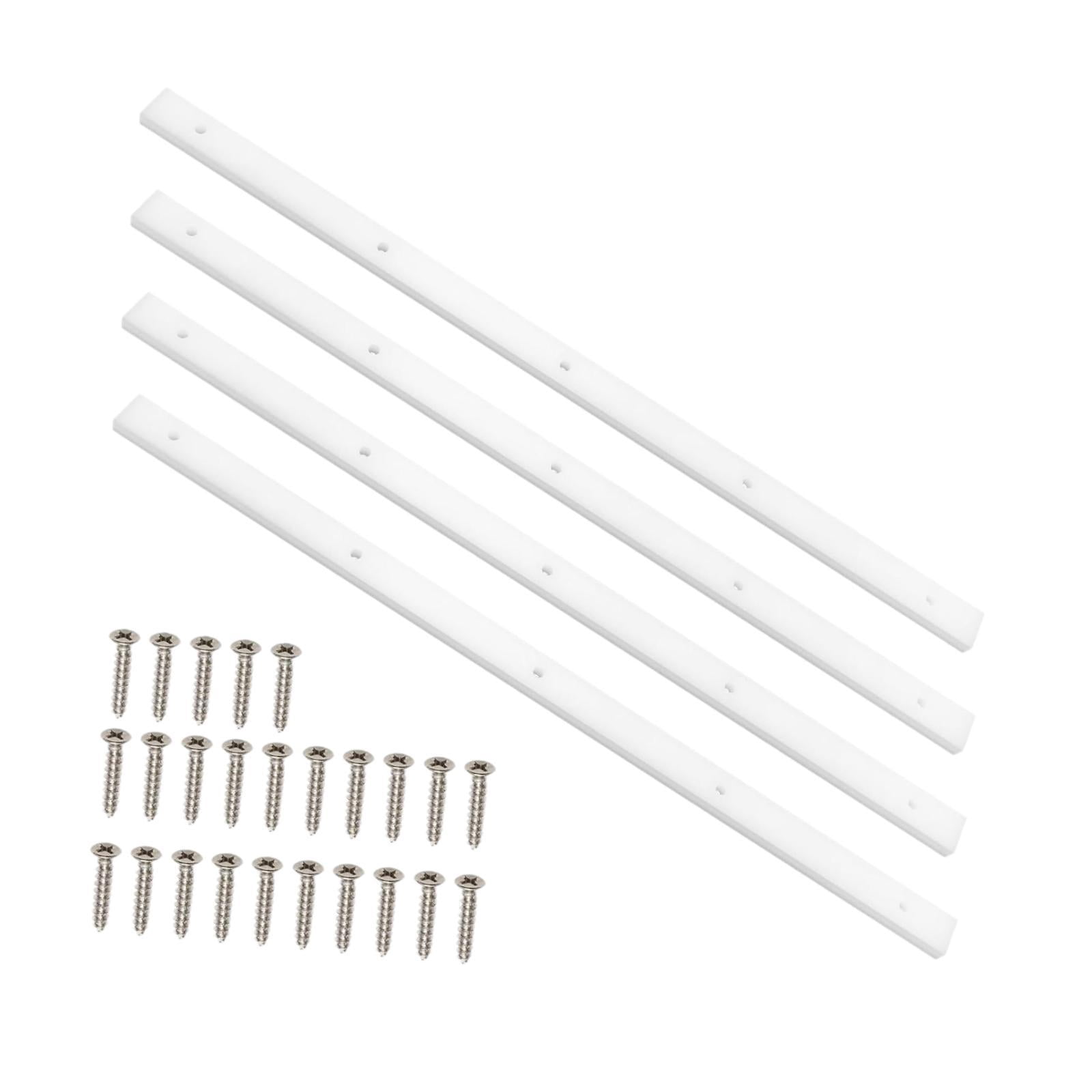CarpNettore 4 Pieces Table Saw Crosscut Sled Table Saw Runner for 3/4"x3/8" Miter Slot 43 cm