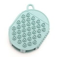 thumbnail image 2 of 2 In 1 Silicone Loofah Body Exfoliator Scrubber Pro Shower Scrubber For Body, 2 of 3
