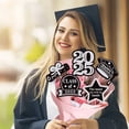 thumbnail image 4 of 4/3/2/1 sets 2025 Graduation Decorations Glittering Graduation Centerpiece for Tables Sticks Class of 2025 Grad Photo Centerpiece Party Decoration Supplies for College High School, 4 of 7