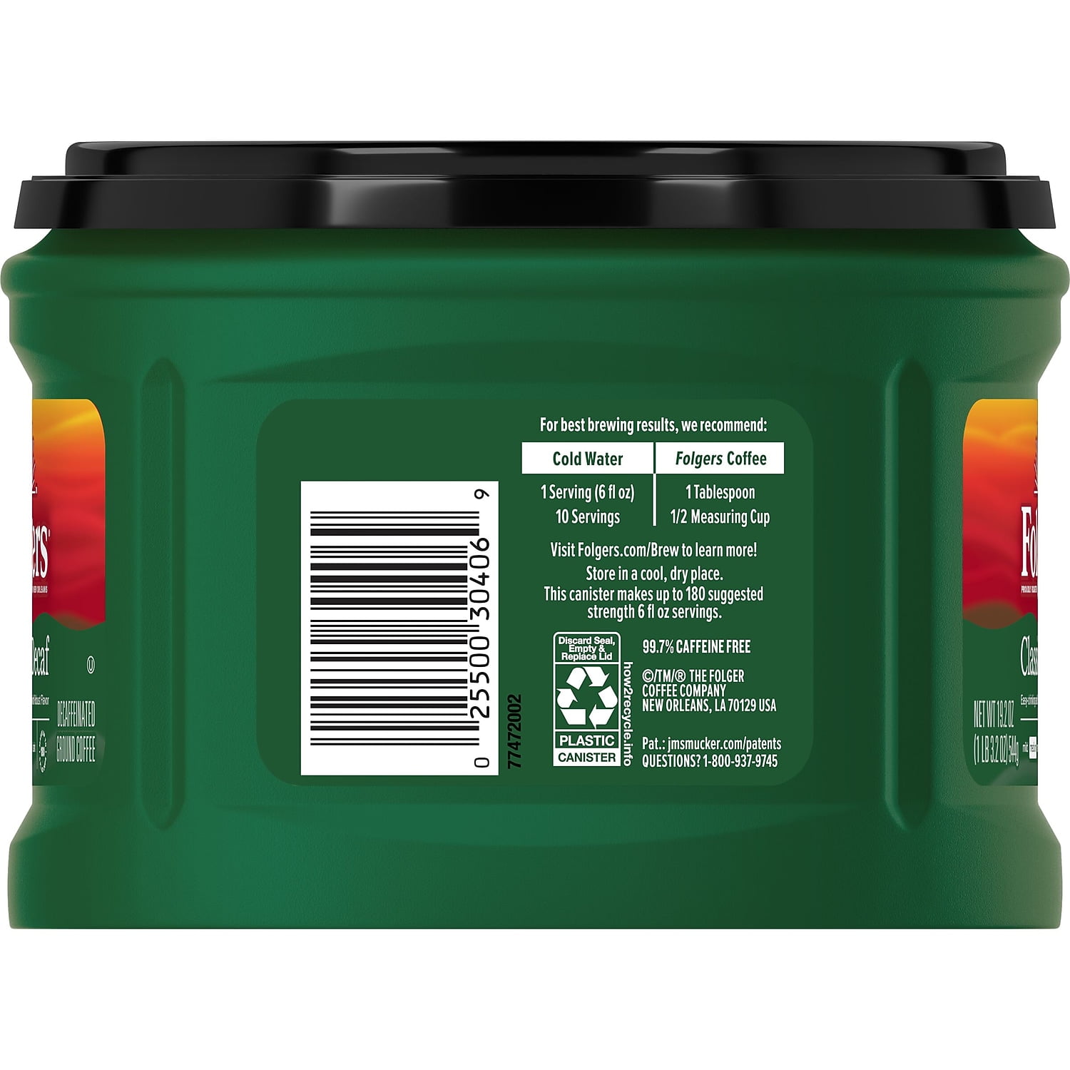 22.6 oz. Classic Roast Decaffeinated Ground Coffee