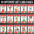 thumbnail image 6 of Tuplbcv Ultimate Christmas Gift Card Book with 30 Festive Pages, Colorful Holiday Gift Card Holder with Message Pages, Perfect Christmas Present for Family and Friends, 6 of 9