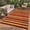 Four colors - magenta/red/orange/yellow, variant on GlowSol 10x20 Waterproof Outdoor Rug Reversible - Modern Striped Plastic Straw Patio Mat, Foldable Camping & RV Carpet for Deck, Backyard, Balcony, Poolside and Picnic，Blue White