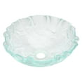 thumbnail image 5 of Clear Freeform Wave Glass Vessel Sink, 5 of 6