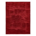 thumbnail image 3 of Unique Loom Studio Solid Shag Collection Area Rug - Sky (9' x 12' 2" Rectangle Red), 3 of 7