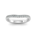 thumbnail image 1 of 3/8ctw Diamond Wedding Band in 10k White Gold, 1 of 2