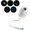 5 Projection Films-B, variant on Galaxy Projector Light, 2-in-1 Galaxy Projector Night Light, Galaxy Ceiling Projector, Stellar Projector, USB Portable Galaxy Star Projector Night Light for Car and Bedroom