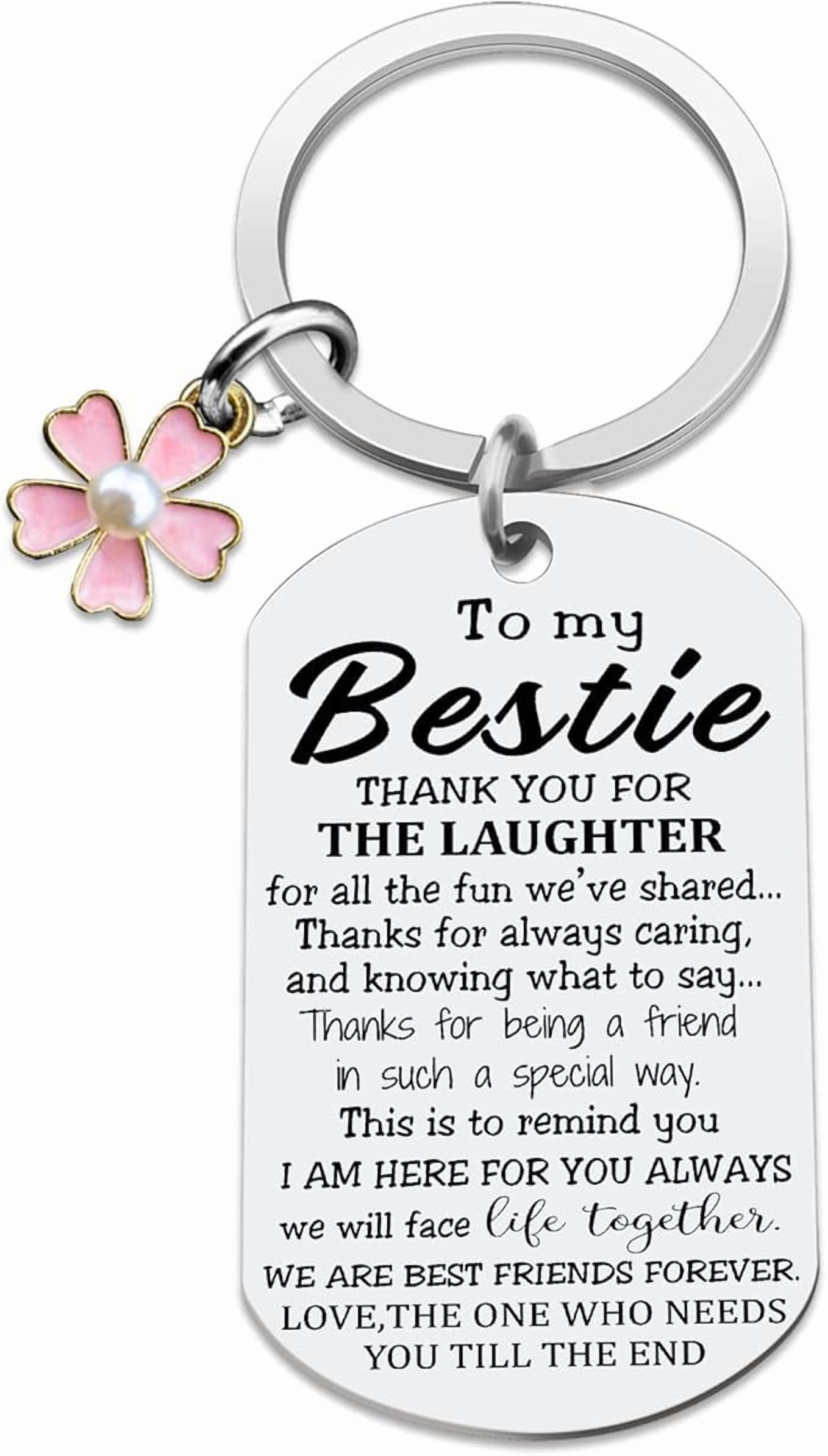 XGALBLA 3-Piece Sister Keychain Set - 'Not Sisters By Blood' Friendship Gift For Women - View #8