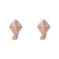 thumbnail image 1 of Guardurnaity Toalla para el pelo de terciopelo Coral para mujer Marrón 2piezas, 1 of 6
