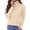 Beige, variant on Turtleneck Sweaters for Women Long Sleeve Casual Tops Knit Womens Pullover Sweaters Winter Clothes