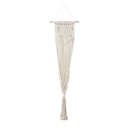 Cat Hammock Tapestry Space Saving Bed Swing Cotton Woven Bohemian Beige Handmade Macrame Nest for Sleeping Pet Supplies Playing Climbing Small Dogs