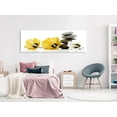 thumbnail image 2 of Tiptophomedecor Stretched Canvas Zen Art - Calm Mallow Narrow Yellow - Stretched & Framed Ready To Hang Art, 2 of 4