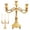 A-9.84x12 Inch, variant on Silver Carved Metal Candelabra, Metal Candle Holder, European Vintage Taper Candle Holder, Retro Gold Silver Candlestick Table Ornament, Sturdy Long Taper Decorative Candles 1Pcs