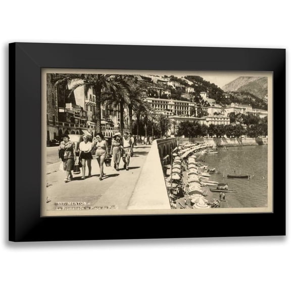 Unknown 14x10 Black Modern Framed Museum Art Print Titled - Summer in France I