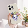 thumbnail image 1 of Un ajuste perfecto: funda para teléfono plateada mate con dibujos animados divertidos diseñada para iPhone 15 Pro Max 14 13 12 Pro 11, 1 of 4