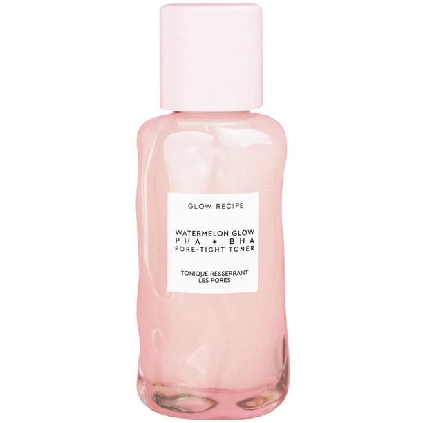 Toner Glow Recipe Watermelon Glow PHA + BHA, 40 ml, tamaño de viaje