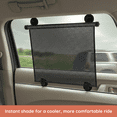 thumbnail image 3 of Jolly Jumper Sun Shade (2 Pack) | Retractable Car Window Shades with Suction Cups & Clips | UV Protection for Baby & Toddler Travel, 3 of 6