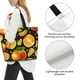 thumbnail image 3 of Disketp Tangerine Bolsa Tote Estampada para Mujer, Bolso de Hombro y de Mano para Compras y Viajes, 3 of 8