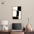 thumbnail image 2 of Nexus Counterbalance II Canvas Black and Gold Art by Art Remedy, Gold Frame, 16 x 24, 2 of 7