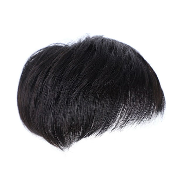 Valinks Men Short Hair Wigs Toupee Hair Replacement System ...