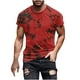 thumbnail image 1 of Camisetas de Manga Corta para Hombre Imprimir Deportes Camiseta de Cuello Redondo de Manga Corta, Blusa de Poliéster de Algodón Casual, 1 of 5