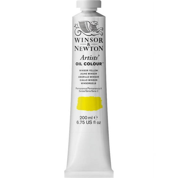 Winsor & Newton Artists' Oil Color, 200ml, Winsor Yellow