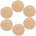 thumbnail image 1 of Manteles individuales resistentes a las manchas Bearachild 6 uds color caqui, 1 of 6
