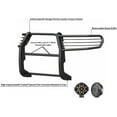 thumbnail image 4 of Black Horse Grille brush Bumper Guard Modular Black Come With pair of 7.0"Dia.LED Lights with Black Trim Rings Compatible with 2006-2014 Honda Ridgeline-17A152500A1MA-PLB, 4 of 7