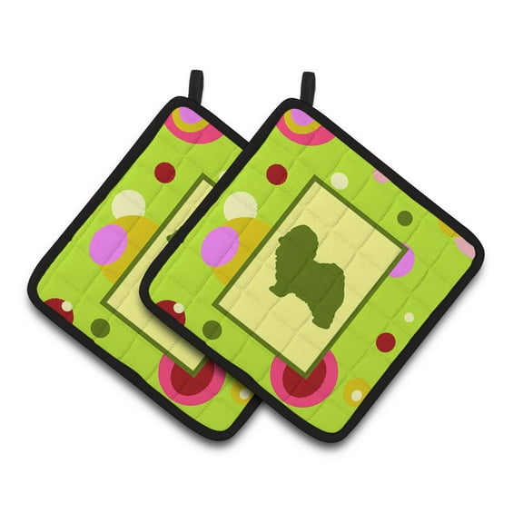 Havanese Pair of Pot Holders