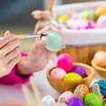 thumbnail image 4 of Kjfeif Mini Unfinished Wooden Easter Eggs, 2.36 Inch Unpainted Artificial Eggs for DIY Painting Crafts, Blanks for Decorating and Spring Projects, 4 of 5