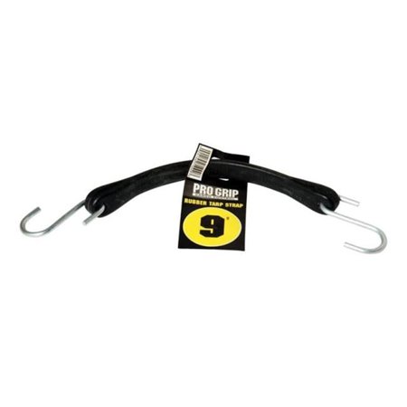 Pro Grip 710900 Natural Rubber Hold Down Tarp Strap 9 in. - pack of 10