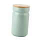 thumbnail image 4 of Recipiente para café Macarena cerámica portátil con tapa hermética decorativa lata de té bocadil verde 1100ml, 4 of 8