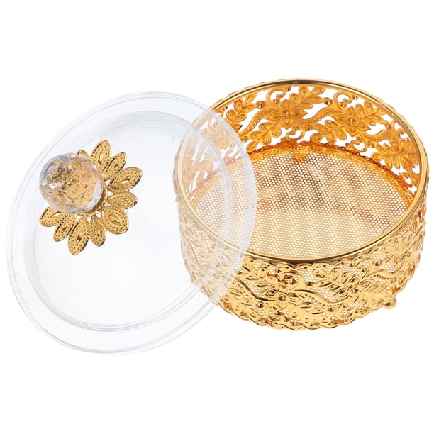 unbranded Frasco Dorado Para Especias Y Snacks Con Resistente Para Uso Diario