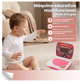 thumbnail image 4 of Computadora Laptop De Juguete Aprendizaje Bilingüe Para Niño Malubero  ROSA, 4 of 5