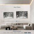 thumbnail image 3 of Elephant Stock Central Park White Winter Wall Art - Horizontal Multi Panel Canvas - Living Room Wall Decor - Places Multi Panel - Gray And Black Decor - 65" x 42", 3 of 4