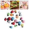 thumbnail image 2 of XIEULQP Ladybug Glass Beads Mix Colors - Loose Spacer Beads for Jewelry Making DIY Handmade Crafts, 2 of 6