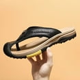 thumbnail image 5 of KAQ Mens Sport Flip Flops Beach Thong Sandals Comfort Slip-on Arch Support Summer Quick Dry Athletic Sport Sandals, 5 of 6