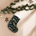 thumbnail image 7 of Haiem Colorful Skateboard Pattern Christmas Stockings, Personalized 18 Inches Knit Christmas Stockings Xmas Hanging Stockings for Family Christmas Decorations, 7 of 7