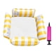 thumbnail image 5 of Sillón flotante Cola inflable reclinable premium amarillo, 5 of 8