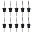 thumbnail image 1 of 10 tapones vertedores de licor de acero inoxidable para vino, herramienta de barra para bar, hogar, restaurantes, color acero inoxidable, sin tapa., 1 of 14