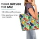 thumbnail image 2 of Balery Vegetable Bolsa Tote Estilo Estético con Cremalleras, Bolsa de Hombro, Bolsa de Compras Grande y Plegable, 2 of 8