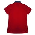 thumbnail image 2 of Monterey Club Women's Galaxy Contrast Block Golf Polo Shirt #2478, 2 of 3