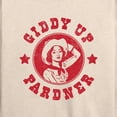 thumbnail image 3 of Instant Message - Giddy Up Pardner - Women's Lightweight French Terry Long Sleeve Shirt, 3 of 6