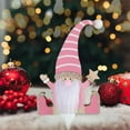 thumbnail image 2 of Adornos navideños de madera de gnomo, mesa de comedor de gnomo navideño, gnomo de escritorio para el hogar, estatua navideña de cumpleaños y Año Nuevo, 2 of 7