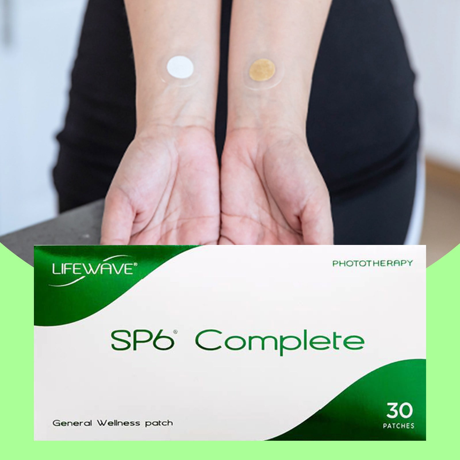 LifeWave SP6 Complete Patches: Support Mindful Eating & Holistic